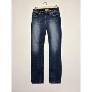 BKE Denim Payton Straight Women Size 25R Distressed Jeans ABK1139
